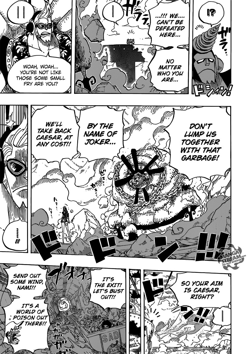 One Piece Chapter 695 8